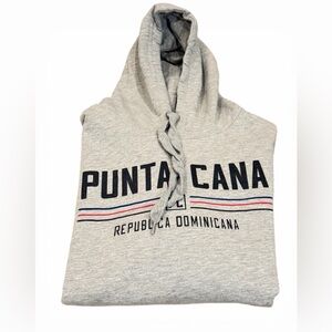 Punta Cana Cotton‎ Long Sleeve Hooded Women's Sweatshirt Size Medium